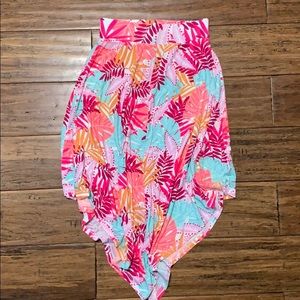 Girls floral maxi shirt